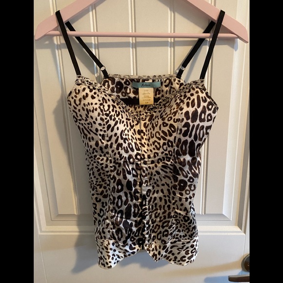 Marciano, Silk Leopard Print Blouse - Picture 1 of 5